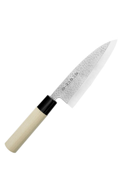 Satake Cutlery Cutit Satake Magoroku Saku, 15.5 cm, otel, maner din lemn de m...