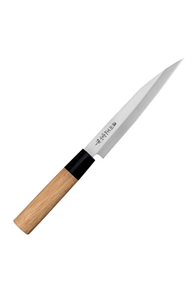 Satake Cutlery Cutit asiatic, Satake Cutlery, Otel, Maner lemn magnolie, 15cm...