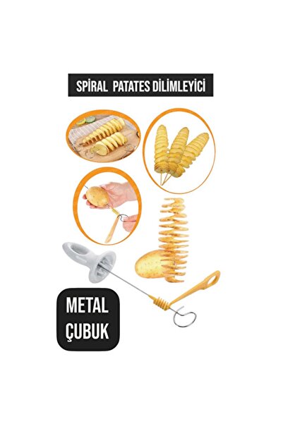 Empressco Multi-Purpose Spiral Potato Slicer and Chip Making Machine Attachment
