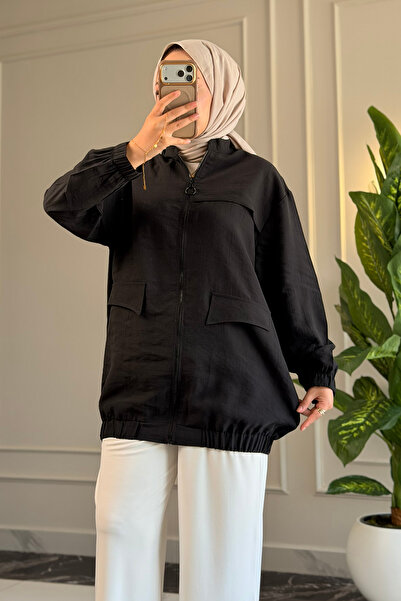 Suede Style 6539 - سترة صيفية نسائية أنيقة ومريحة من قماش فيفا مع جيب مخفي