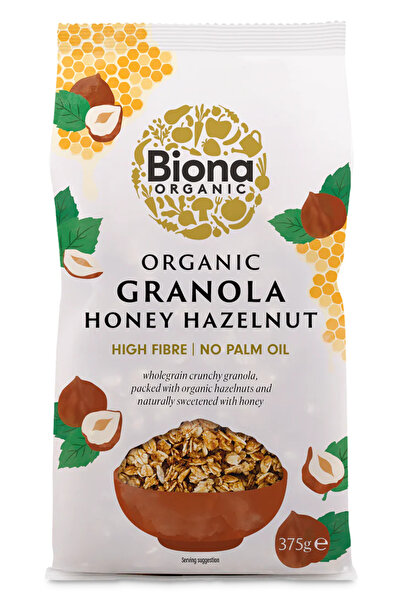 biona Granola cu miere si alune de padure bio 375g