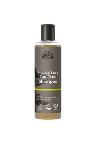 Urtekram Sampon cu arbore de ceai pentru scalp iritat -