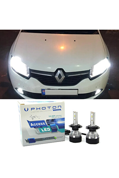Photon Renault Symbol Led Xenon Kısa Far Ampulü H7 Access Yeni Seri Beyaz