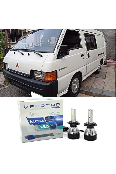 Photon Mitsubishi L300 Led Xenon Uzun + Kısa Far Ampulü H4 Access Yeni Seri B...