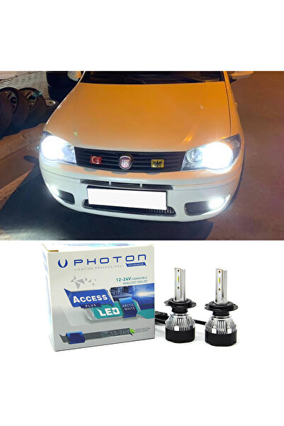 Photon Fiat Albea Led Xenon Uzun Far Ampulü H7 Access Yeni Seri Beyaz