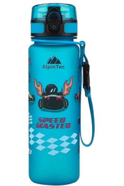 ALPINPRO Πλαστικό Μπουκάλι Παιδικό 500ml Aqua Cars (C-500AG-CA)