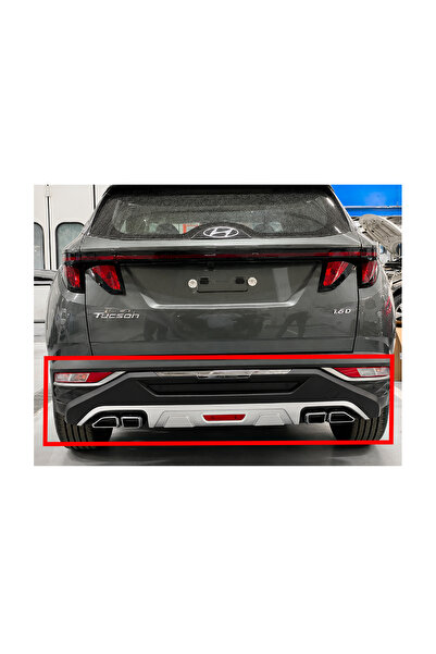 TMZ Garage 2021-2023 Hyundai Tucson Arka Tampon Koruma Difüzör İthal | Premiu...