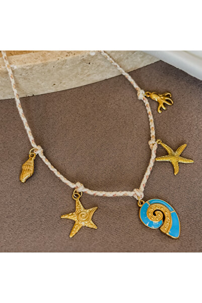 Generic Brand Seashell Charm Necklace