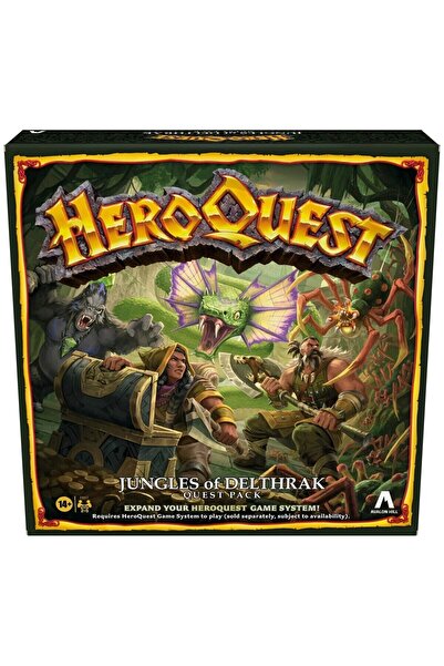 Hasbro Επιτραπέζιο Παιχνίδι Heroquest Ζούγκλες του Ντελθράκ (F9907)