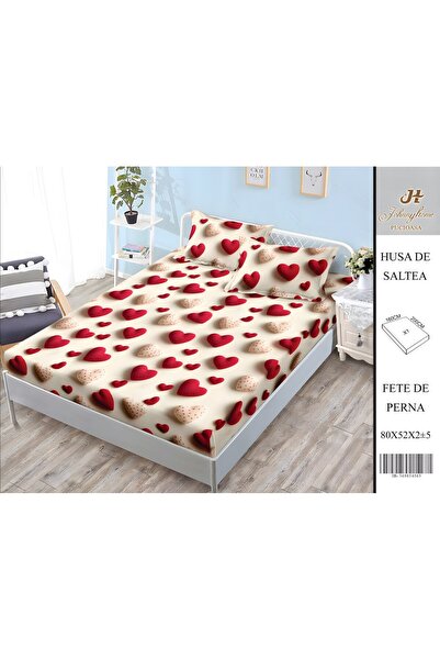OEM Satin Cotton Bed Cover 2 Persons 3 Pieces with Elastic 160x200 cm, Model ...