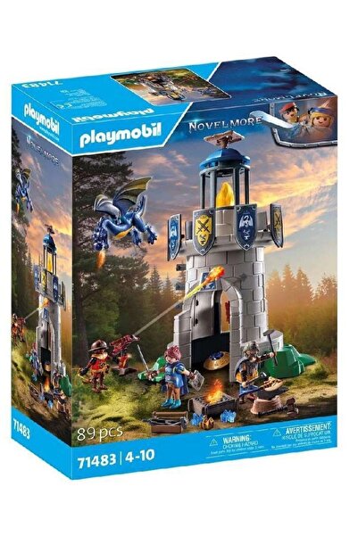Playmobil Νόβελμορ - Πύργος των Ιπποτών με Δράκο και Σιδηρουργό (71483)