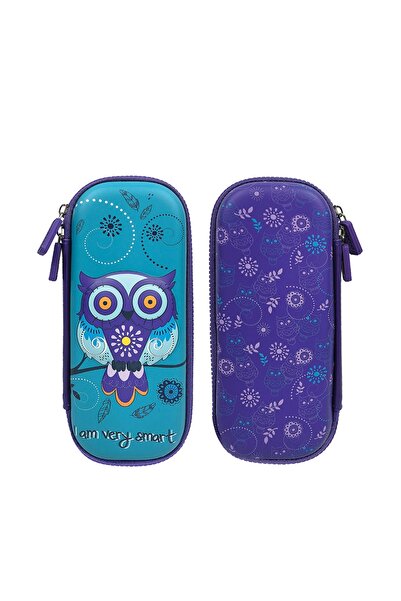 S COOL Penar 3D, cu 1 fermoar, 22x11x5 cm, OWL - S-COOL