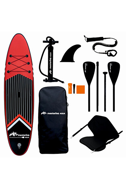MESTERINO Set placa gonflabila Stand Up Paddle Aqua SUP081, 320x81x15cm, gean...