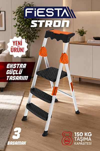 Fiesta Stron 2+1 EXTRA GÜÇLÜ ÖZEL TASARIM Geniş Basamaklı Merdiven
