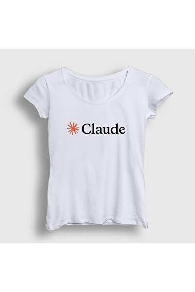 Presmono Γυναικείο μπλουζάκι με λευκό λογότυπο Star Claude 613331tt
