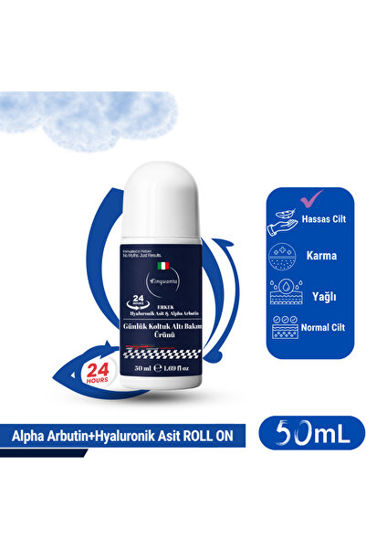 Cinquanta Erkek Roll-On Hyaluronik Asit & Alpha Arbutin 50 ml