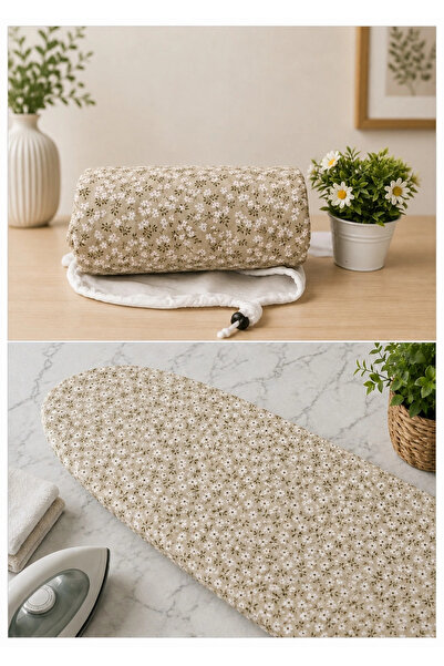 pionny Keçeli Ütü Masası Kılıfı - 55x140 cm - Yasemin