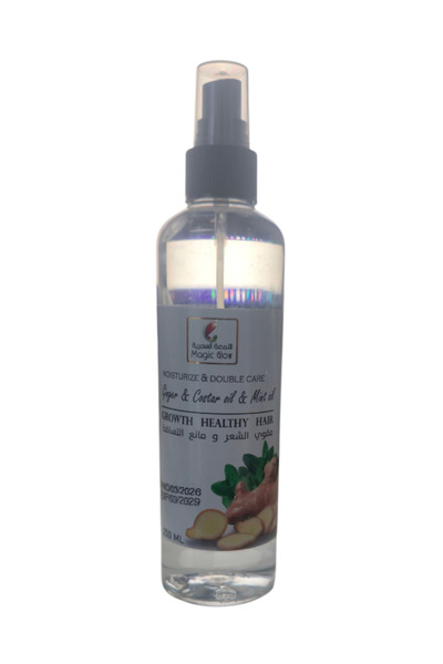 Magic Glow Healthy Hair Growth Oil with Ginger & Mint 250ml