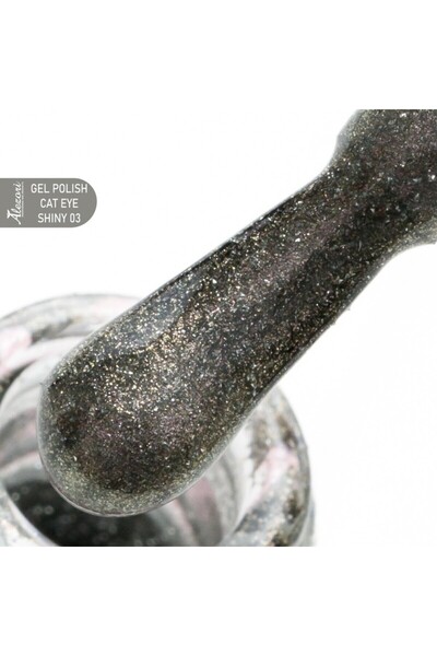 ALEZORI Βερνίκι Gel Cat Eye Γυαλιστερό 03 15ml
