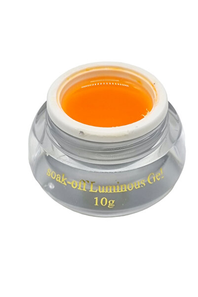 Zenorius Construction Gel, Soak-off Luminous-yellow phosphorescent