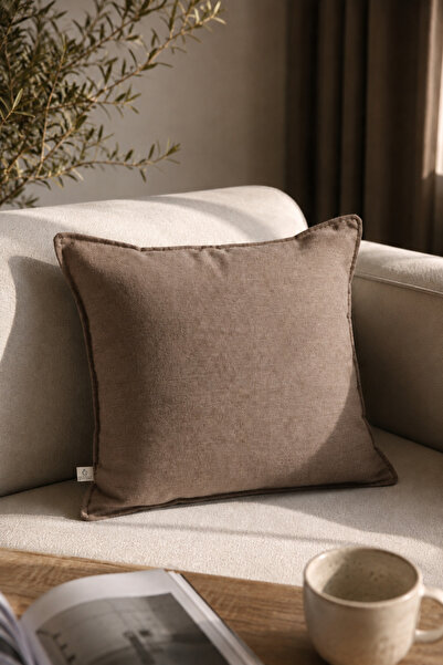 NEEDLE ORİGİNE KAHVE KIRLENT KILIFI (45X45)