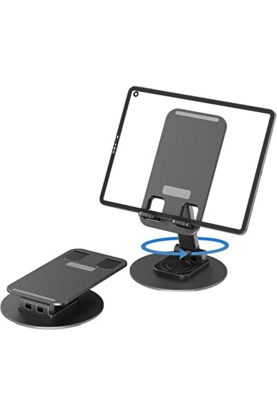 Yıldızan Atu Shop Adjustable Foldable Desktop Phone Stand, 360 °   Swivel, Un...