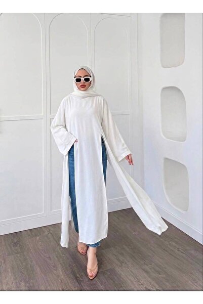 Rose Design Boutique SİNDA UZUN YIRTMACLI ABAYA