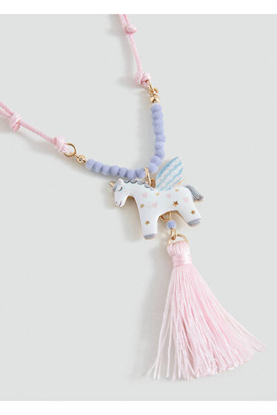 MANGO Kids Unicorn kordon kolye