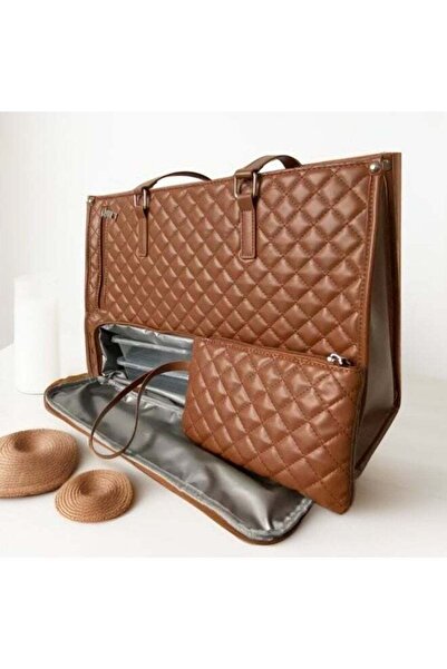 Generic Flossie Lunch Tote Bag for Women, 15.6 Inch Leather Laptop Bag with I...