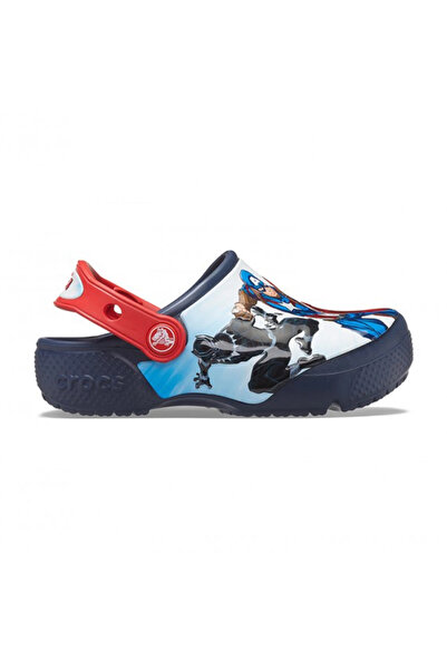 Crocs Fl Avengers Patch Clog 207068-410 Children's Slippers Navy Blue Juststep