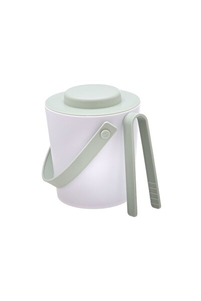 Estia Home Art ESTIA ΔΟΧΕΙΟ ΠΑΓΟΥ ΠΛΑΣΤΙΚΟ ΔΙΠΛΟΥ ΤΟΙΧΩΜΑΤΟΣ ΜΕ ΛΑΒΙΔΑ MINT