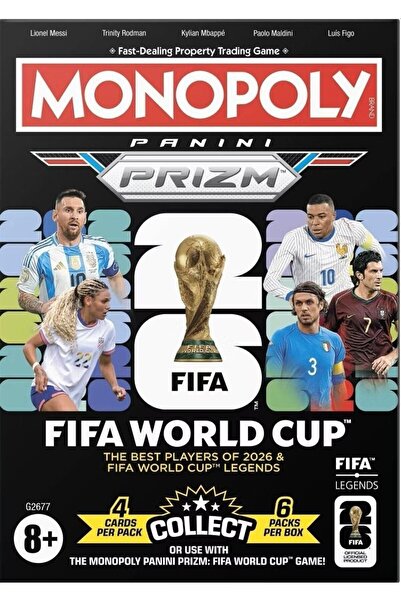 Monopoly Συλλεκτικές Κάρτες Panini Prizm: FIFA World Cup Booster Box (G2677)