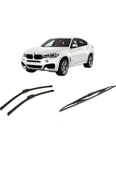 Bosch Σετ 3 υαλοκαθαριστήρων για BMW Σειρά X6 (F16, F86) από το 2014-2019, γι...