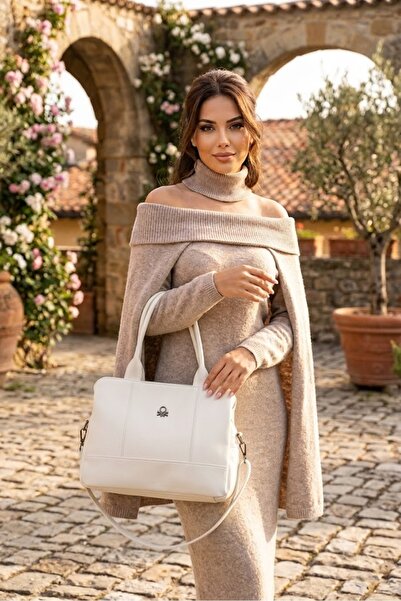 MEGA ÇANTA Soft Leather Large Shoulder Bag