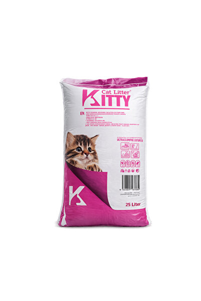 Kitty Rose Scented Bentonite Cat Litter 25L - Ultra Clumping, High Absorption...