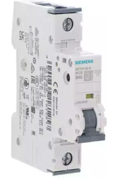 Siemens Contact auxiliar de tip industrial 5SY4140-6