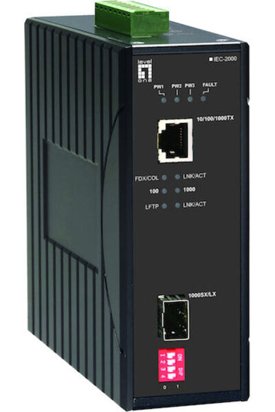 LEVEL ONE IEC-2000 IEC-2000 Μετατροπέας Μέσων 1 τεμάχιο