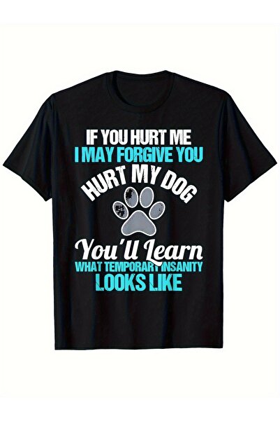 17 seramik Funny Lover T-Shirt If Hurt Me, I Might Forgive You Saying with Pa...