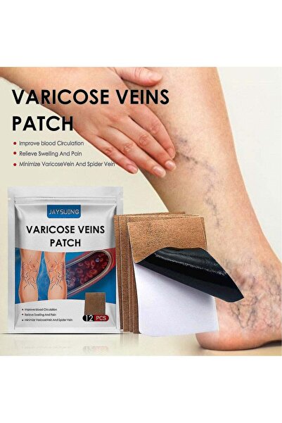 jaysuing Varicose Veins Patches for Legs to Improve Blood Circulation and Str...