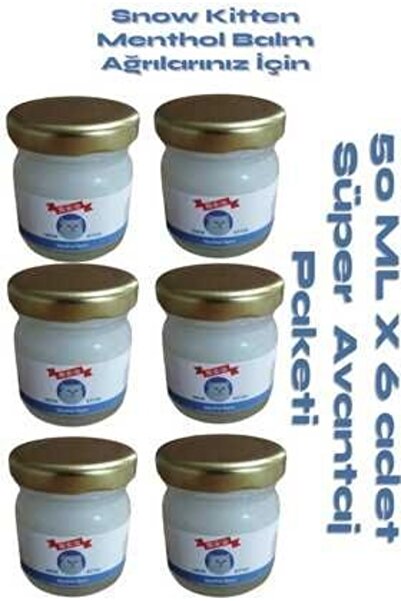 Snow Kitten Krem 50 ml 6 Adt - Tüm Vücut Için