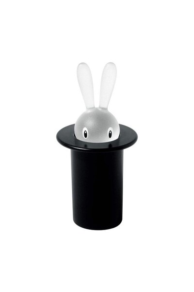 Alessi Θήκη για οδοντογλυφίδες ASG16 B Φ7/7,5x14εκ. Μαύρο