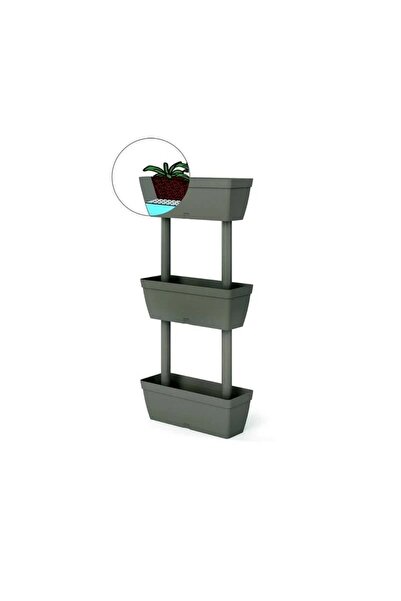 OEM Jardiniera flori 3 nivele, 95.5 x 48 x 14 cm