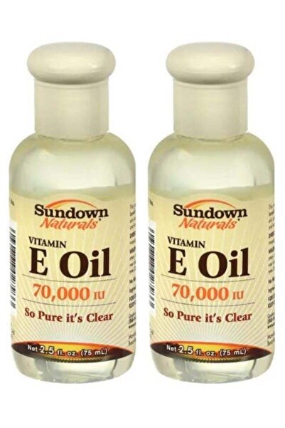 Sundown Naturals Vitamin E Skin Oil 70,000 IU, 75ml (2-pack)