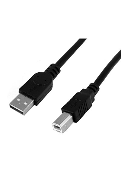 POWERTECH καλώδιο USB σε USB Type Β CAB-U159, 480Mbps, 1.5m, μαύρο, 10τμχ