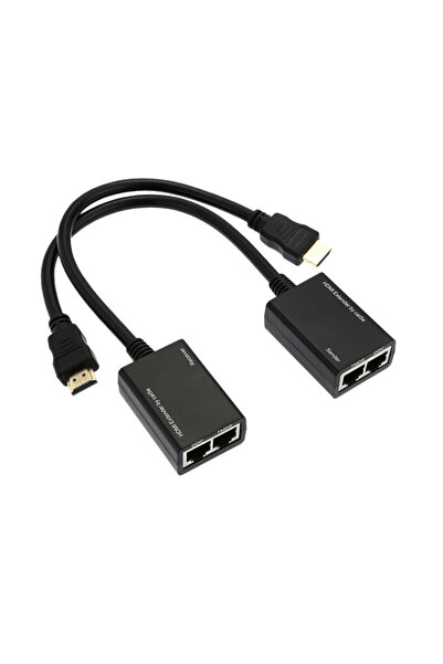 POWERTECH HDMI video extender CAB-H078 μέσω καλωδίου RJ45, 1080p, 30m
