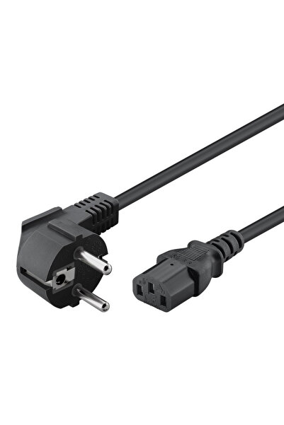 POWERTECH καλώδιο τροφοδοσίας CAB-P044, 3x 1.00mm², copper, 1.5m, μαύρο