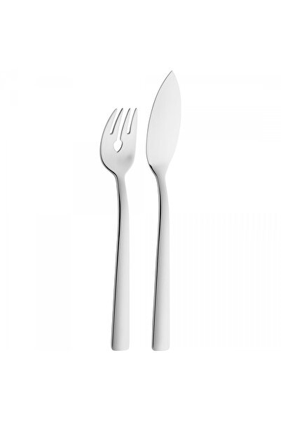 ZWILLING Set 2 tacamuri pentru peste, Zwilling, Inox, Cutit, Furculita, Argintiu