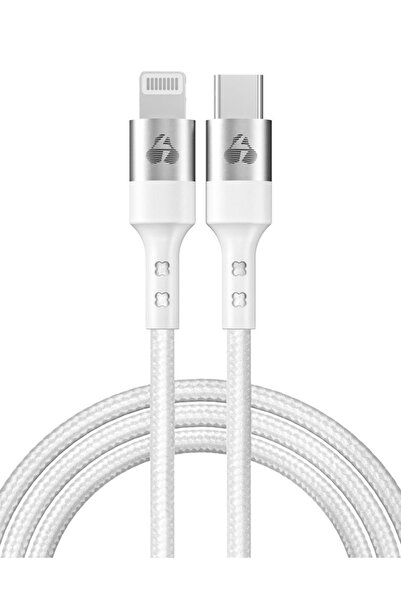 POWERTECH καλώδιο USB-C σε Lightning PTR-0127, PD 20W, copper, 1m, λευκό