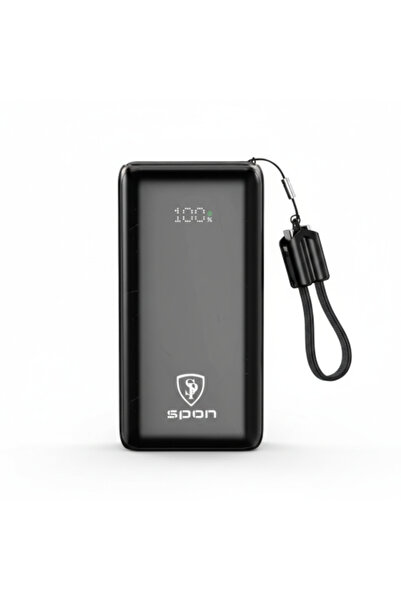 Spon Smart Power Bank with 20,000Mah Capacity - 35W Super Fast Charging with ...