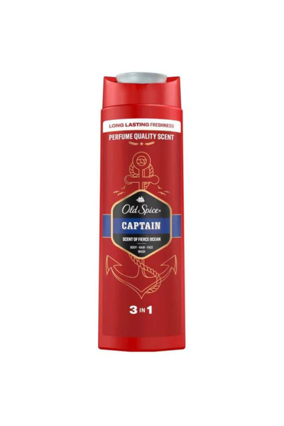 Old Spice Gel de Dus si Sampon pentru Barbati - Captain Shower Gel + Shampoo ...